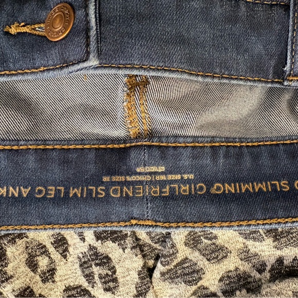 Chico’s So Slimming Girlfriend Slim Leg Ankle Size 3(16) - Picture 3 of 4